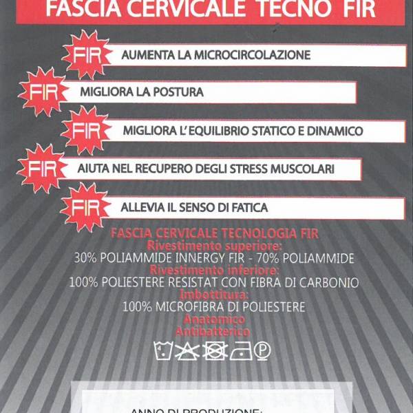 Foto 5: Fascia Cervicale Tecno FIR