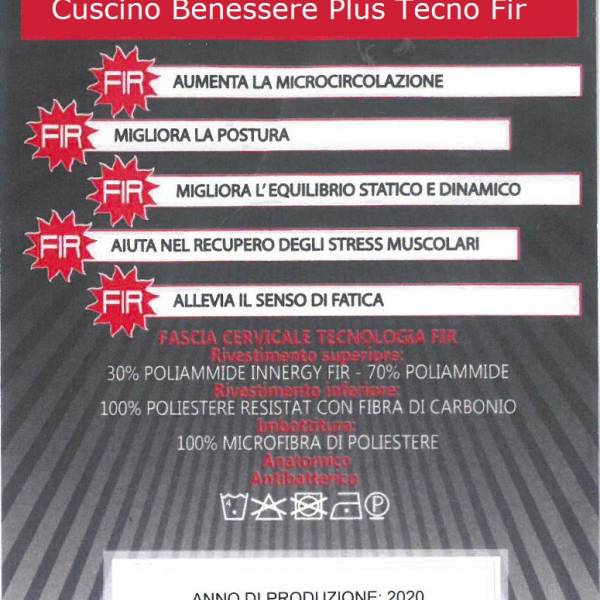 Foto 10: Cuscino Benessere Plus Tecno FIR