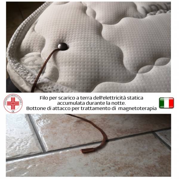 Foto 5: NYX Linea Notte - Matrimoniale - Coprimaterasso FIR con angoli elastici (160 X 190 cm) PROMOZIONALE