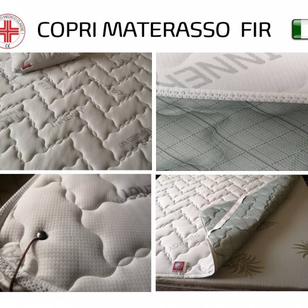 Foto 3: NYX Linea Notte - Matrimoniale - Coprimaterasso FIR con angoli elastici (160 X 190 cm) PROMOZIONALE