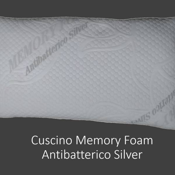 Foto 3: Cuscino Memory Foam Antibatterico Silver